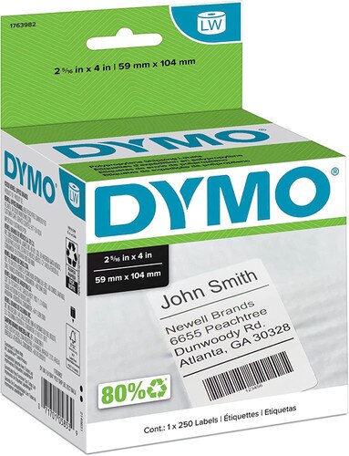 Dymo Shipping Labels