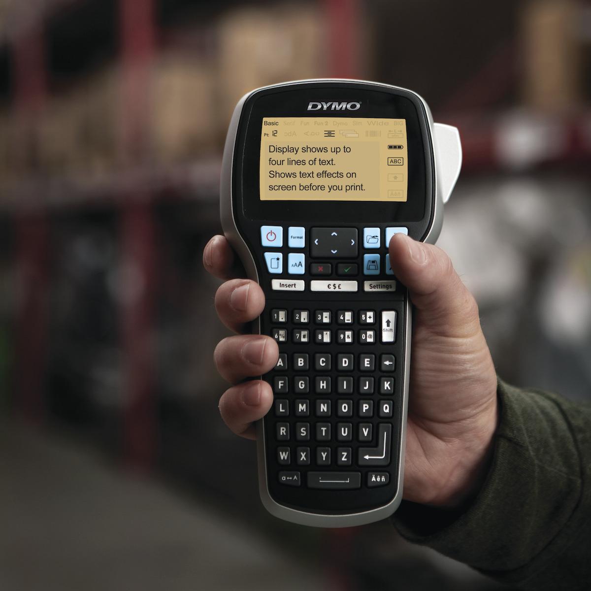 Dymo LM 420P ABC Handheld use Label Maker