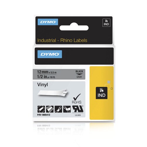 Rhino 1805413 Gray Vinyl Label