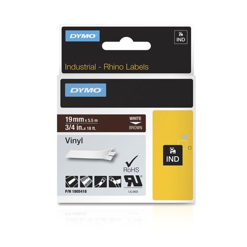 Rhino 1805418 Brown Vinyl Label