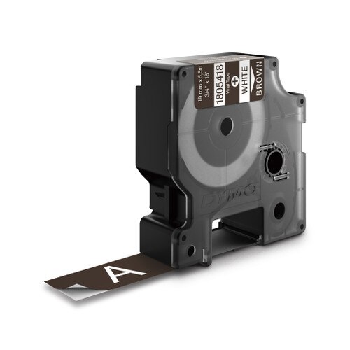 Dymo Rhino 1805418 Brown Vinyl