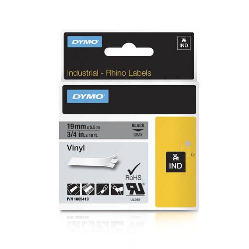 Rhino 1805419 Gray Vinyl Label