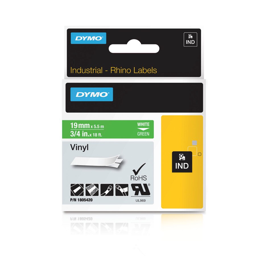 Dymo Rhino 18433 Yellow 3/4