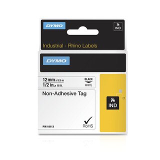 Dymo Rhino 18113 Non Adhesive Tag