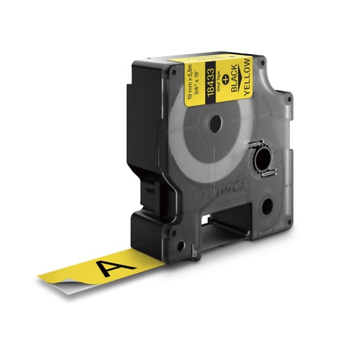 Rhino 18433 Yellow Vinyl Labels