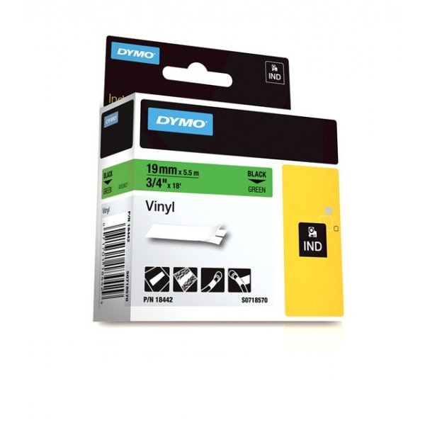 Dymo Rhino 18442 Green 3/4