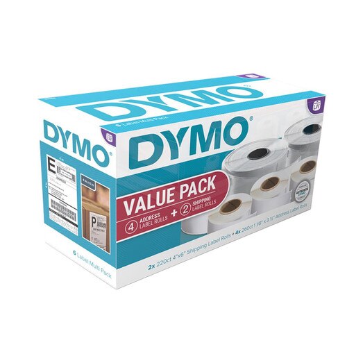 Dymo 4xl says out of labels
