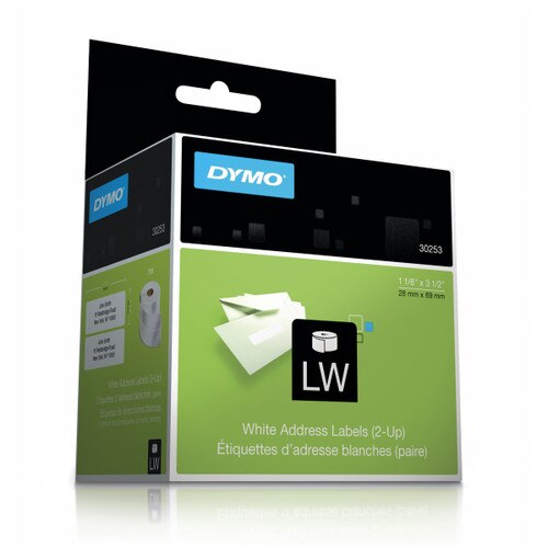 Dymo 30253 Address Labels 2up