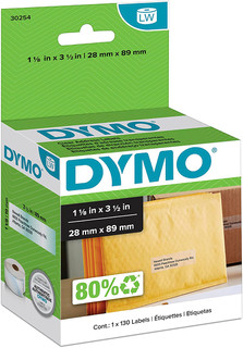 Dymo 30254 Clear Address Labels