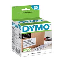 Dymo 30256 (120300) Large Shipping Labels 1 Roll @ 300/roll