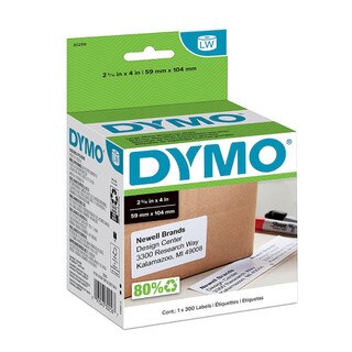 Dymo LV-30252 Compatible Orange Address Labels