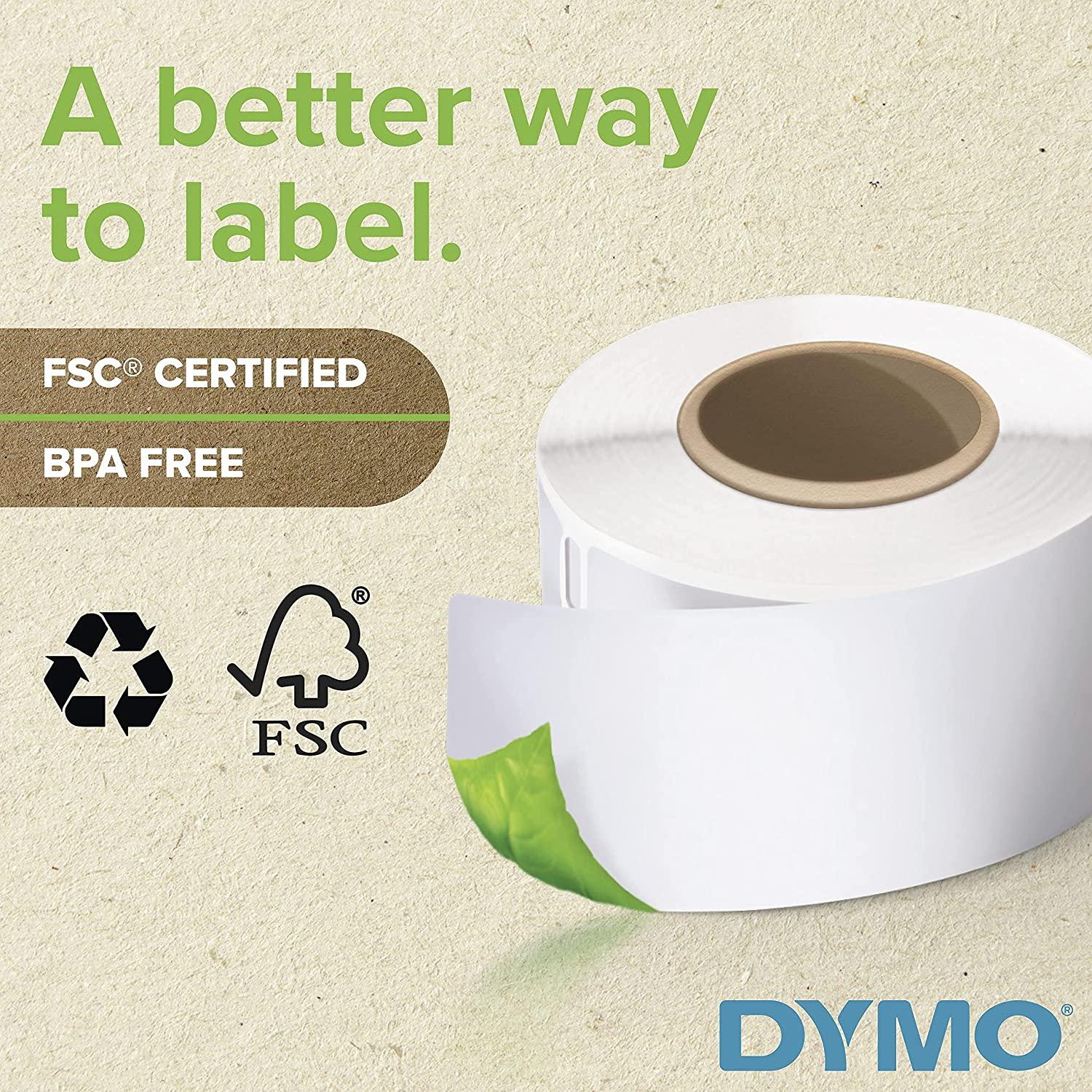 2 Roll of 300 Large Ship Labels 2-5/16" x 4" For DYMO CoStar LabelWriter 30256 