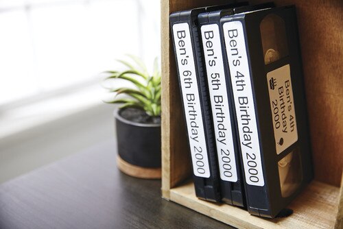 VHS Video Labels Dymo 30325