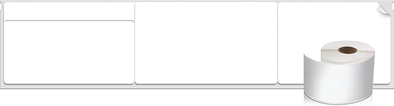 DYMO LabelWriter Etichette Durevoli Originali | 57mm X 32mm | Poliestere Bianco | 800 Etichette Autoadesive | Alte Prestazioni | Per Stampanti Di Etichette LabelWriter - Foto 5