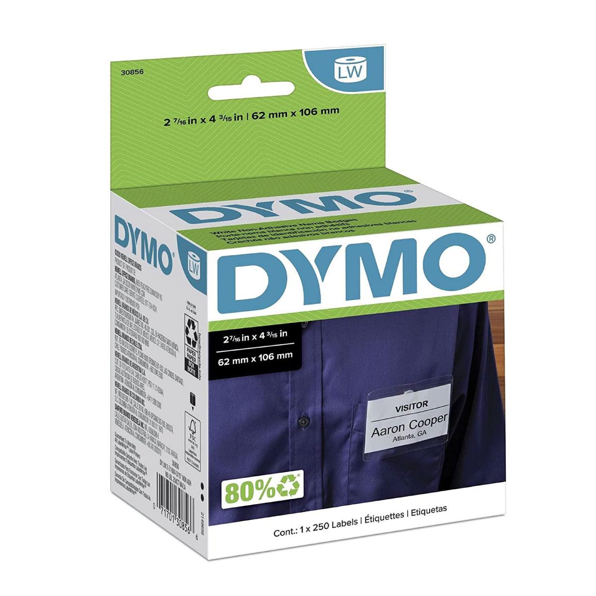 【希少！！】 Dymo Genuine 30856 Non-Adhesive Badges Name その他