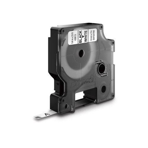 Dymo 43613 D1 Label Black on White