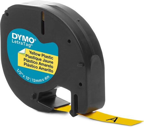 DYMO LetraTag Plastic Labels