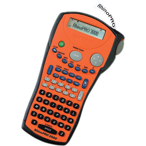 How do I print symbols with the DYMO RhinoPRO 3000?