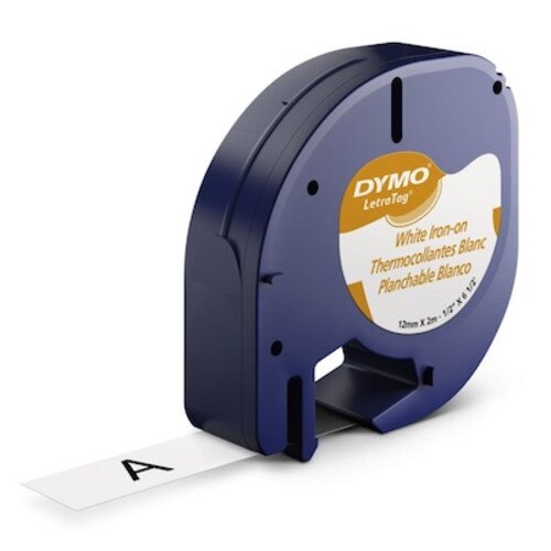 Minimize lost clothes with Dymo LetraTag iron-on labels