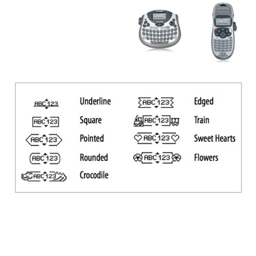 How to change font on dymo label maker